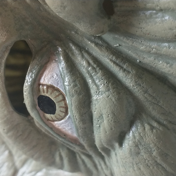 Vintage Lucasfilm Star Wars YODA Rubber Latex Halloween Mask Costume Made Mexico - Picture 11 of 11